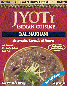 DAL MAKHANI/LNTLS & BEANS Case of 12 / 15 OZ from Jyoti Cuisine India